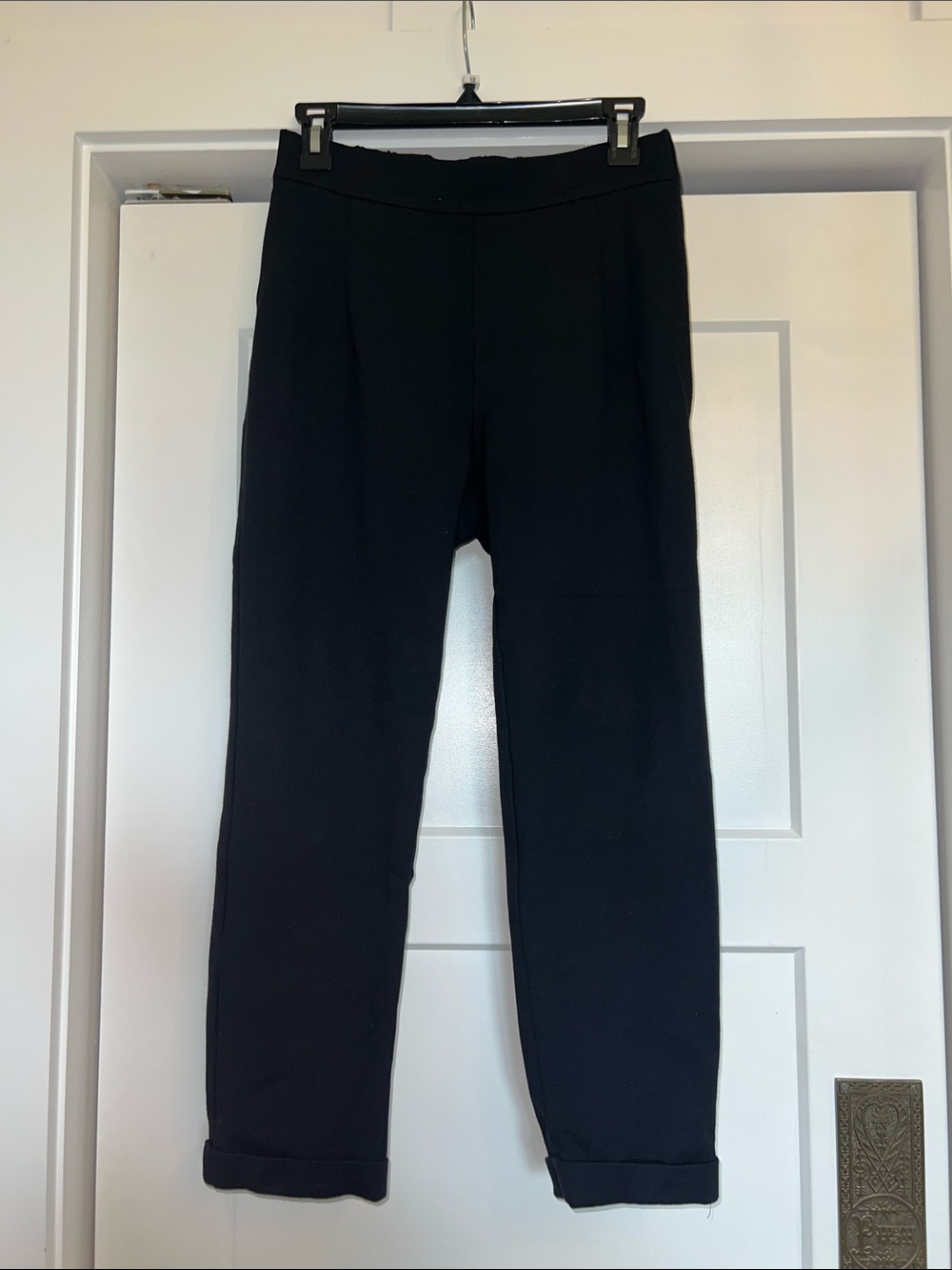 Ann Taylor Factory Black Straight Leg Pants